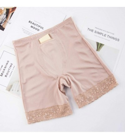 Bras Women High Waist Underpants Pocket Safety Trousers Body-Shaping Body Pant - Khaki - CZ18YGKX6IL $11.32