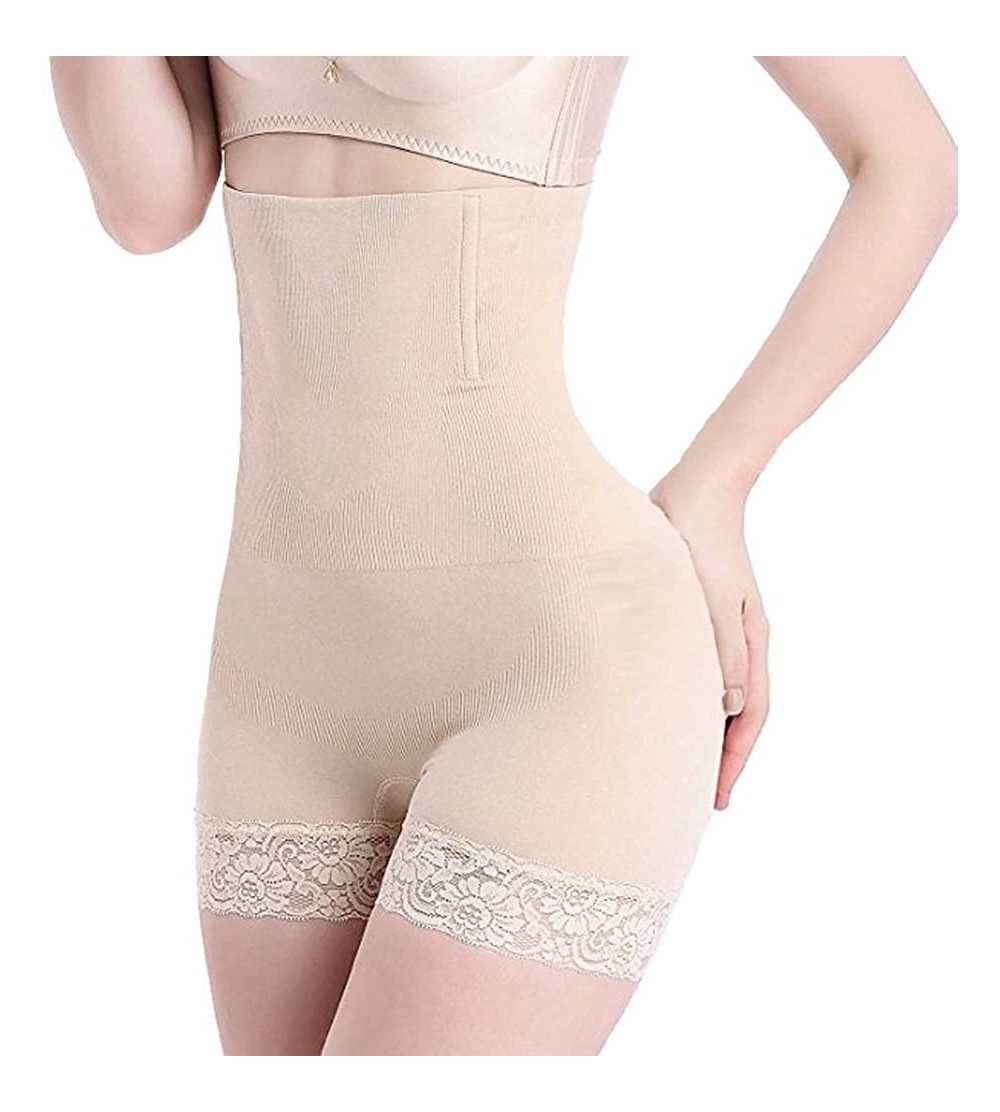 Shapewear Womens Shapewear Panties Bodysuit Body Shaper High Waist Tummy Control Seamless Strapless Slimming Panty Briefs - N...