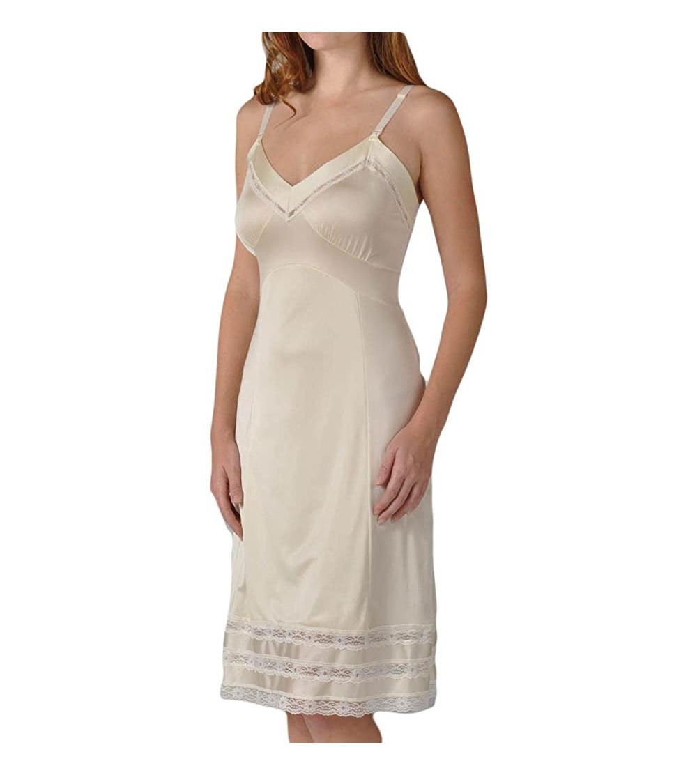 Slips Women's Snip-it 28 Inch Slip 1302 - Beige - CR116YYOR89 $19.26