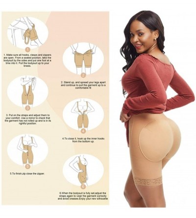 Shapewear Women Fajas Reductoras Shapewear Bra Bodysuit Waist Slimming Girdles for Women - B-beige - CV198SH66N6 $40.90