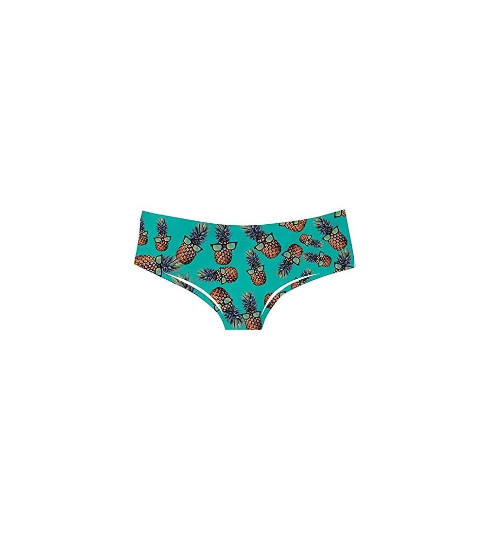 Panties Women's Panties Underwear Shorts 3D Printed Sexy Animal Pattern Sleep and Casual Stretch Super XXX-Large Size Multi-P...