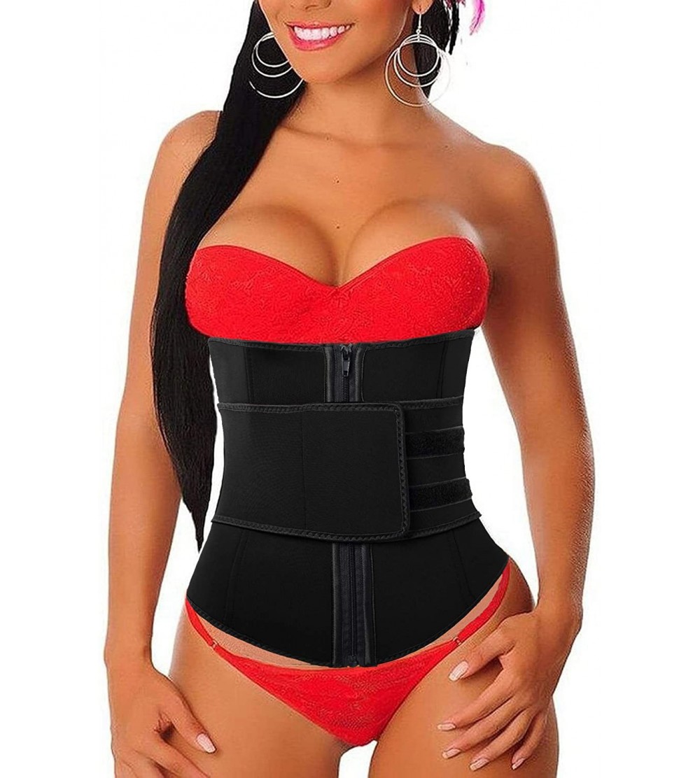 Shapewear Neoprene High Compression Waist Trainer Corset Abdominal Trimmer Belt Underbust Body Shaper Hot Sweat Belly for Wei...