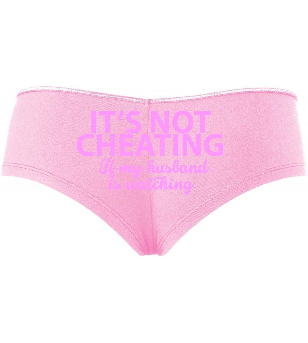 Its Not Cheating If My Husband Watches Baby Pink Panties - Bubble Gum -  CW195GNLCSC