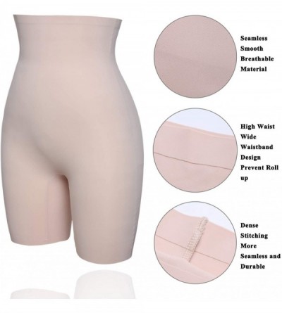 Shapewear Seamless Shapewear for Women Tummy Control Shapewear Shorts High Waist Panty Thigh Slimmer - Beige-light Control - ...