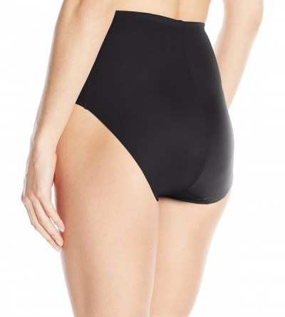 Shapewear Women's Comfortable Firm Waistline Brief - Black - C811HI63C51 $17.40