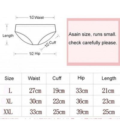 Panties 3Pcs Women Menstrual Period Briefs Leakproof Panties Postpartum Bleeding Underwear - Purple - CQ187TZ48EU $16.03