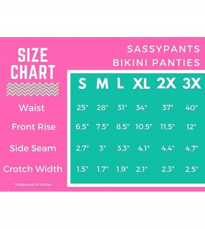 Panties Cute Funny Panties for Women Small to 3X-Large Novelty Fashion Underwear - Violet - CJ18I6RY8SK $14.22