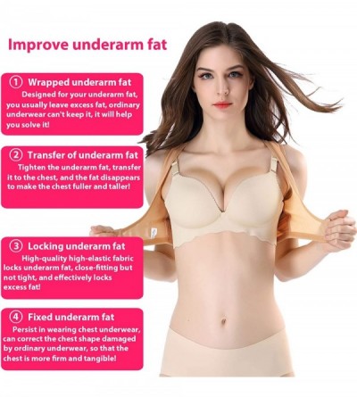 Shapewear Chest Brace Up for Women Strap Bra Support Posture Corrector Shapewear Vest Breast Support - Beige - CM18XW039Y9 $1...