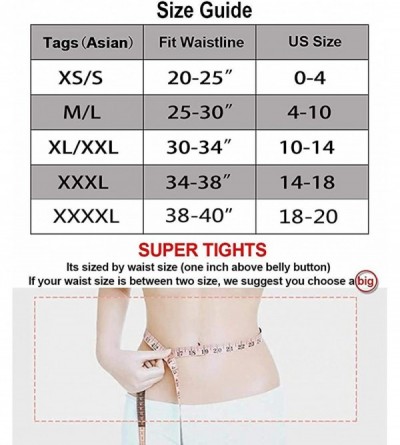 Shapewear Women Butt Lifter Shapewear Hi-Waist Tummy Slimmer Thong Panty Seamless Body Shaper Shorts - Black+beige - C3196340...