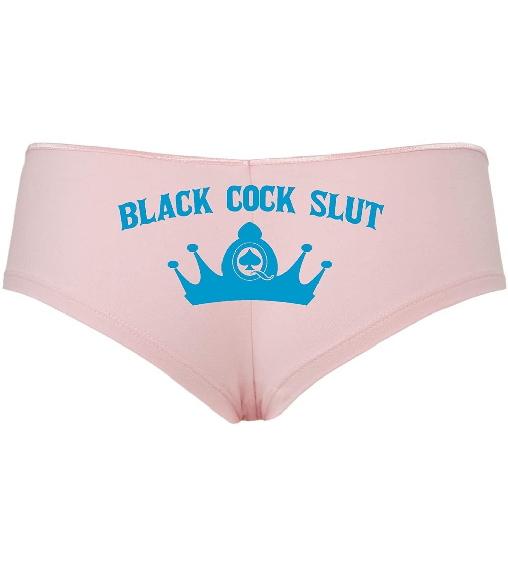 Black Cock Slut QofS Queen of Spades Underwear Plus Size Too - Sky Blue -  CJ18SUAQNZG