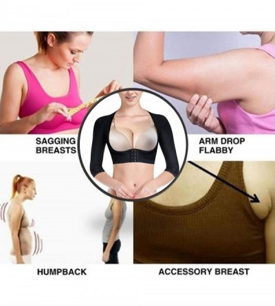 Shapewear Invisible Comfy Upper Arm Shaper Compression Vest Post-Surgical Compression and Posture Humpback Correction Vest To...