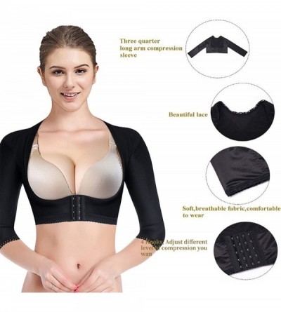 Shapewear Invisible Comfy Upper Arm Shaper Compression Vest Post-Surgical Compression and Posture Humpback Correction Vest To...