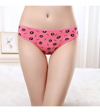 Cotton  Ladies Panties Cotton Set With Sexy Print Knickers