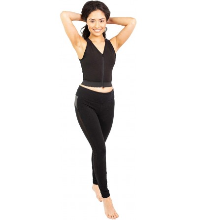 Shapewear Compression Vest for Women -Compression Post Surgery S16V01 - Black - CG11ZBQENYJ $29.66