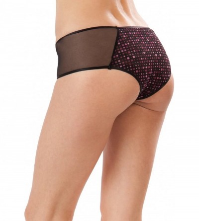 Panties Women's Mesh Hipster Panty 2 Pack - Assorted Colors - Tie Dye - CR12HHSM2FZ $11.12