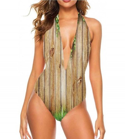 Robes Triangle Bikini Sets Wooden Bridge to Sea Comfortable and Sexy - Multi 17 - CH19D3D0ZSG $39.45