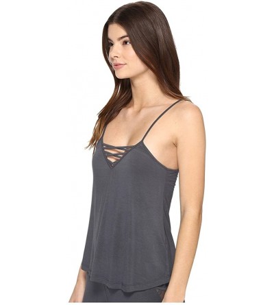 Tops Women's Tied Up Cami Tank Top- Large - CK12HY7H68R $24.65