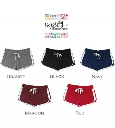 Bottoms Kappa Beta Gamma Relay Shorts - Granite - C018TMMH0G6 $37.30