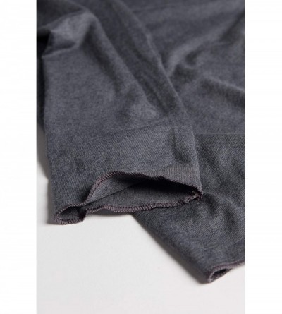 Tops Womens Boat Neck Modal Cashmere Ultralight Jumper - Dark Grey - 013i - Dark Grey Blend - CM18HDNREML $53.91