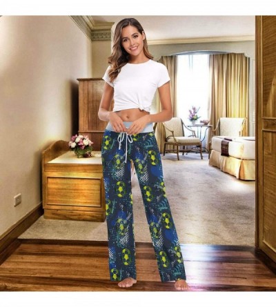 Bottoms Grunge Urban Football Women's Pajama Pants Lounge Sleep Wear - Multi - CU19D3HQWC6 $18.73