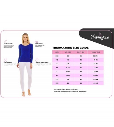 Thermal Underwear Women's Ultra Soft Scoop Neck Thermal Underwear Shirt Long Johns Top with Fleece Lined - Yellow - CG18AQN57...