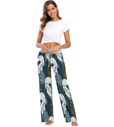 Bottoms Womens Pajama Lounge Pants Potted Plants and Flowers Wide Leg Casual Palazzo Pj Sleep Pants Girls - Amazing 3 - C119C...