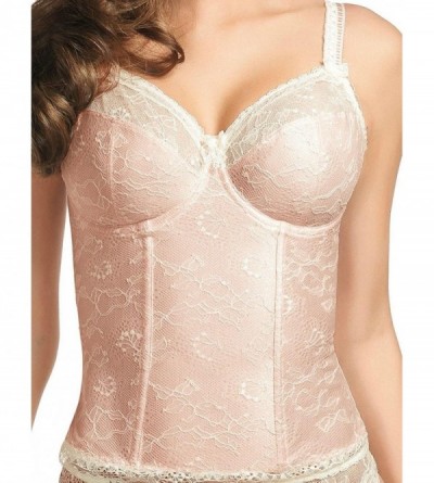 Bustiers & Corsets Women's Susanna Underwire Basque - Petal - CH1298BZHKB $26.25