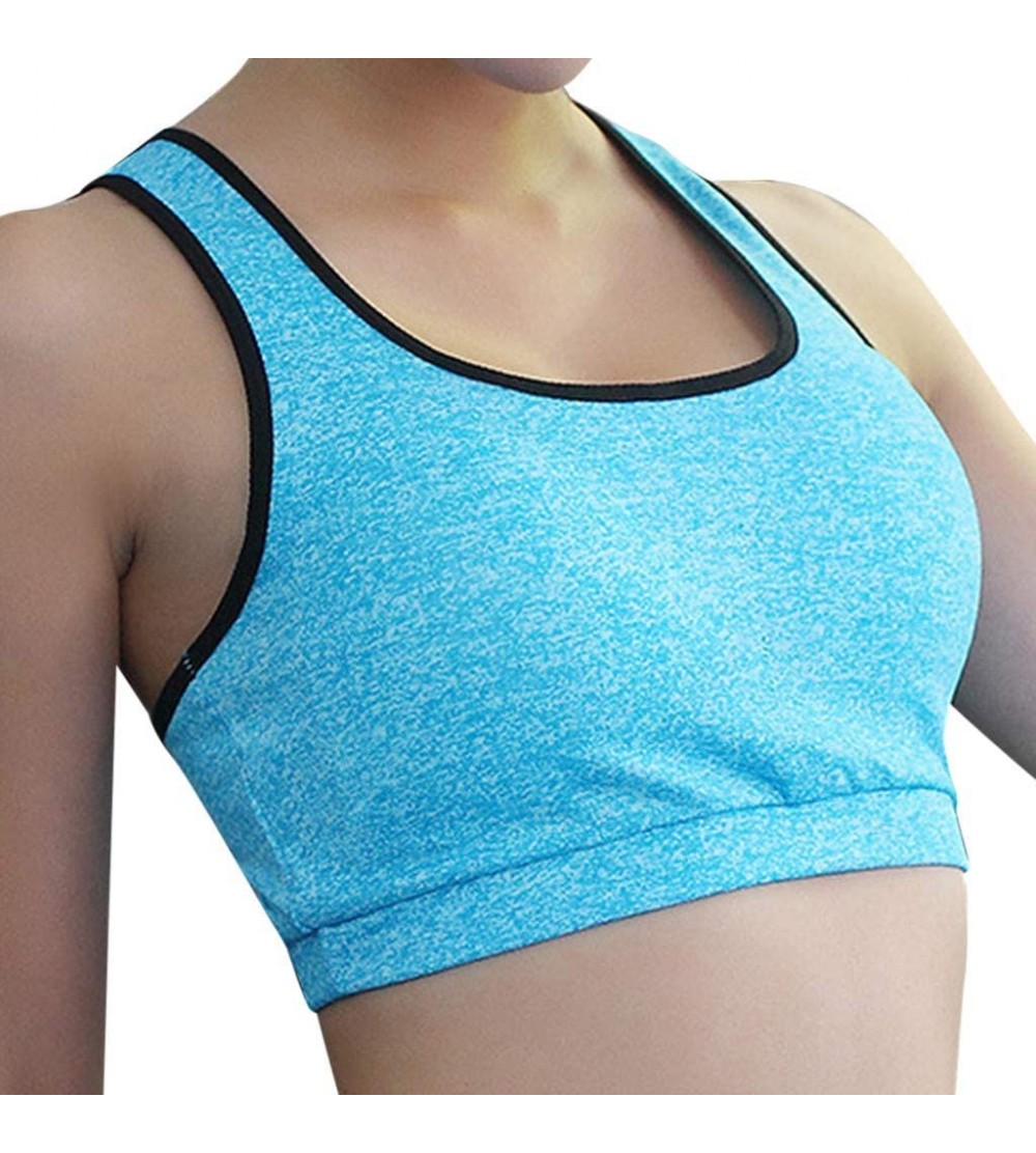 Nightgowns & Sleepshirts Sleepwear 2020 Popular No Steel Ring Womens-Pure Color Wireless Sports Bra Zipper Underwear Quakepro...