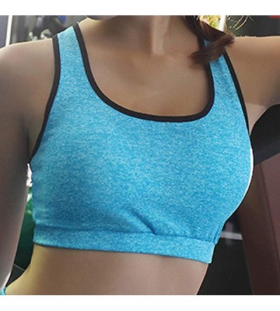 Nightgowns & Sleepshirts Sleepwear 2020 Popular No Steel Ring Womens-Pure Color Wireless Sports Bra Zipper Underwear Quakepro...