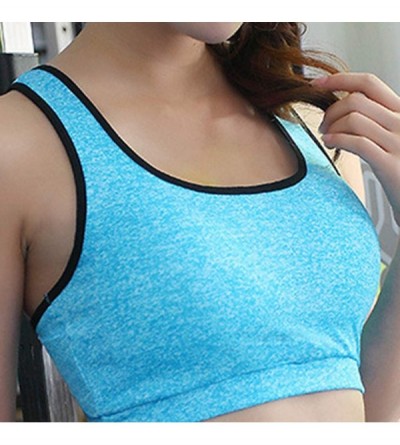 Nightgowns & Sleepshirts Sleepwear 2020 Popular No Steel Ring Womens-Pure Color Wireless Sports Bra Zipper Underwear Quakepro...