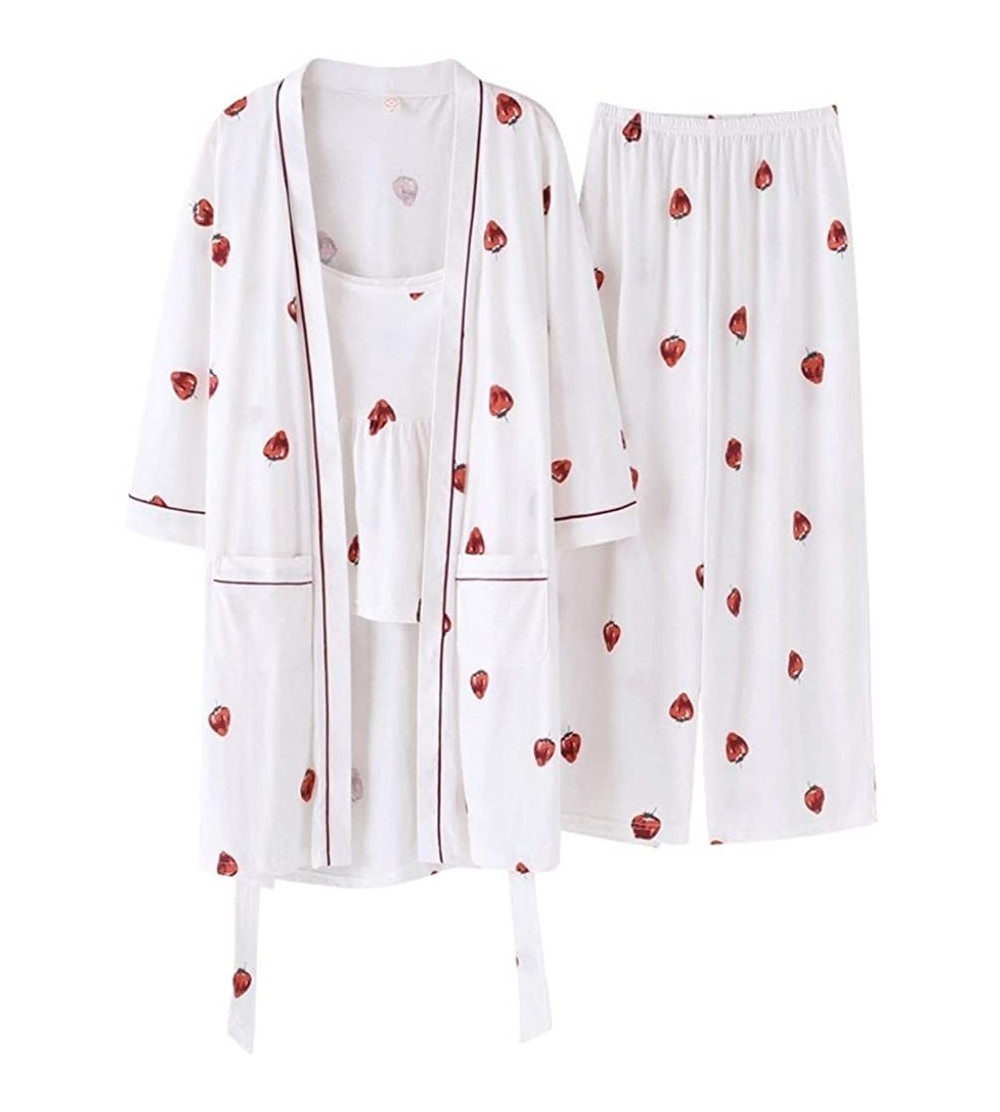 Sets New Pajama Sets for Women Japanese Style Kimono Cotton Pajamas Women Plus Size Home Loungewear Robes Sleepwear Suit - 88...