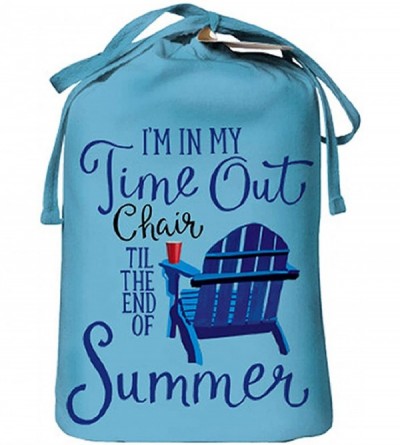 Nightgowns & Sleepshirts I'm in My Time Out Chair Til The End of Summer Sleepshirt Cotton White - CT18OCSZ0DI $31.29