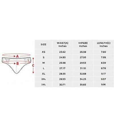 Thermal Underwear Womens Low Waist Basic Bikini Panties Fish Seamless - Multi 1 - CL19E7GYG0K $20.46