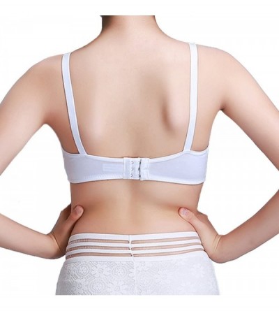 Bras Big Girls' Slim Soft Cup Bra Wireless - 3 Pack/4 Pack - 3 Pack (Grey/White/Blue) - C018DS3I05K $23.11