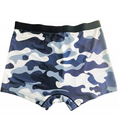 Boxer Briefs Men's Boxer Brief Baseball Soft Breathable Comfortable Stretch Underwear - Camouflage - CF1925W7SAX $18.69