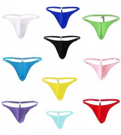 G-Strings & Thongs Men G-Strings T-Back Micro Thongs Briefs Underwear Man Panties Lingerie Homme 2020 Wear Tanga De Hombre - ...