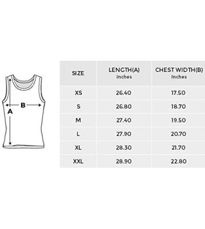 Undershirts Men's Muscle Gym Workout Training Sleeveless Tank Top Palm Tree Beach - Multi4 - CZ19DW83LQO $30.76