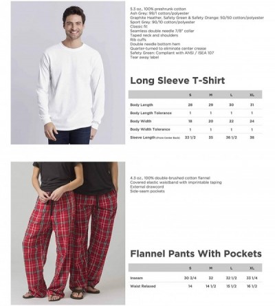 Sleep Sets Family Christmas Pajamas for Men You Get Nothing Santa Sleepwear Mens Pajama Sets - Style 3 - CU1934RWNDU $28.53