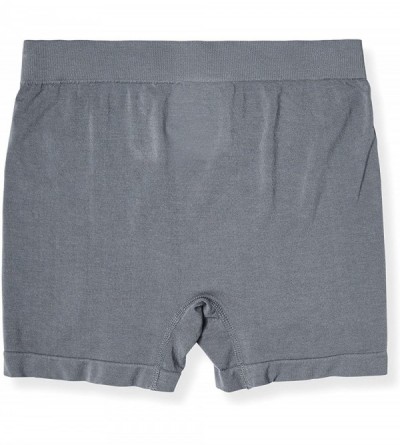 Boxer Briefs Body EcoWear Men's Boxer Brief - Bamboo Viscose - Athletic Cooling Underwear for Guys - Grey - CP11LH52M05 $20.26