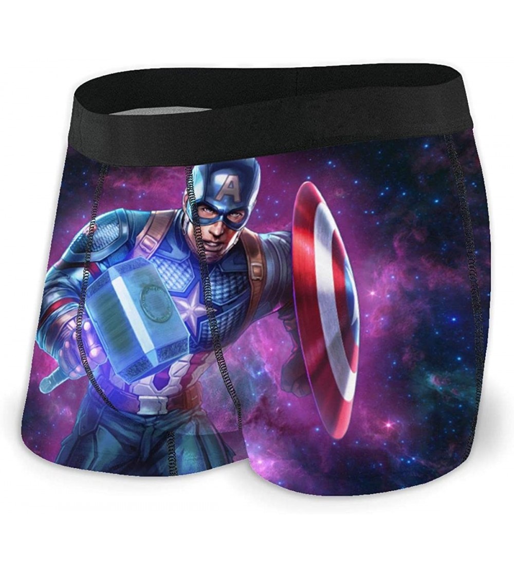 Avengers Spider-Man Iron-Man Captain America Boxer Briefs Mens Underwear  Underpants Short Pants - Avengers Spider-man Iron-man Captain America1 -  CK19E4XHXG3