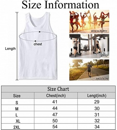 Undershirts Men Muscle Tank Top Summer Beach Holiday Fashion Sleeveless Vest Shirts - Red Truck American Flag - CO19DE9YZAY $...