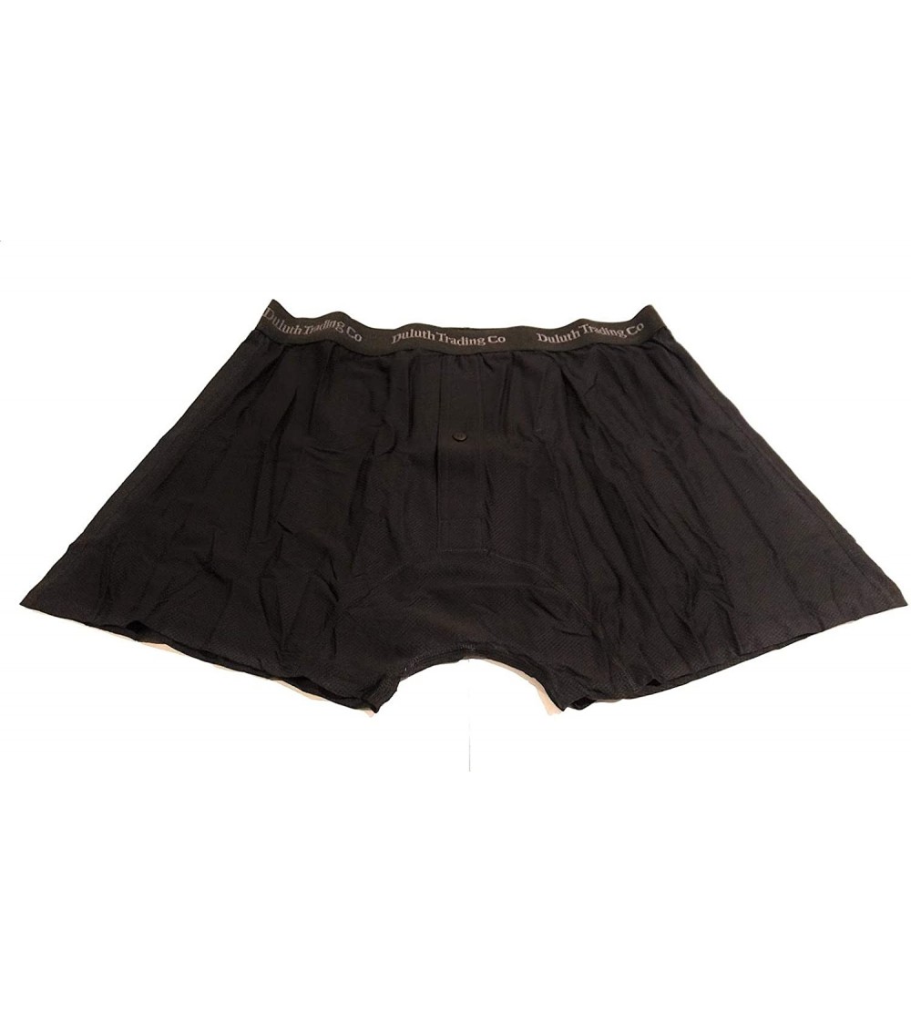 Boxers Duluth Trading Company Mens Buck Naked Performance Boxers - Black - C912O3RZ9VV $24.39