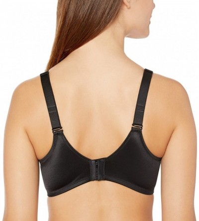 Bras Women's Ultimate Smoothing Minimizer Underwire Bra Bra - Black - CZ18OY9NI96 $18.66