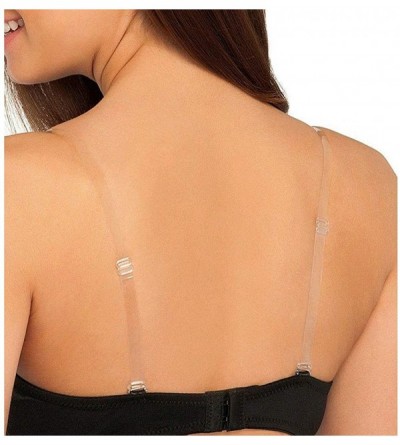 Clear Bra Straps, 3-Pairs Invisible Non-Slip Adjustable Bra Straps for  Strapless Bra